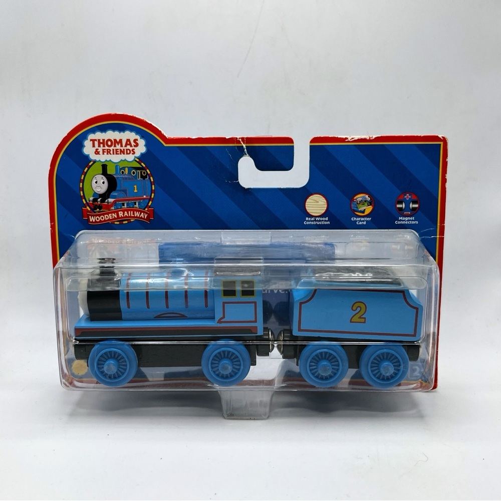 Thomas & Friends Wooden Railway Tank Train EDWARD & TENDER 2005 NEW IN BOX